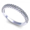 0.25CT round cut diamonds wedding band , picture number 0