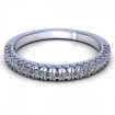 0.25CT round cut diamonds wedding band , picture number 1