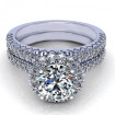 1.25CT round cut diamonds bridal set , picture number 1
