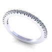 0.25CT round cut diamonds wedding band , picture number 0