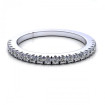 0.25CT round cut diamonds wedding band , picture number 1