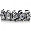 3.00CT round cut diamonds tennis bracelets , picture number 1