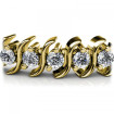 4.00CT round cut diamonds tennis bracelets , picture number 1