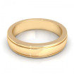 18KT yellow gold 5MM Width & 2.5MM Thick mens ring , picture number 1