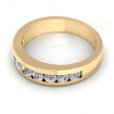 1.00CT round cut diamonds wedding band , picture number 2