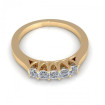 0.50CT princess cut diamonds wedding band , picture number 1