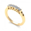 0.50CT princess cut diamonds wedding band , picture number 0
