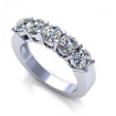 1.50CT round cut diamonds wedding band , picture number 0
