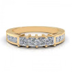 1.10CT princess cut diamonds wedding band , picture number 1