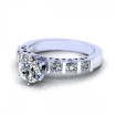 1.40CT round cut diamonds engagement ring , picture number 2