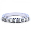 0.50CT round cut diamonds wedding band , picture number 1