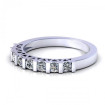 0.50CT round cut diamonds wedding band , picture number 2