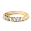 0.50CT round cut diamonds wedding band , picture number 2