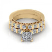 1.45CT princess and round cut diamonds bridal set , picture number 1