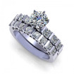 1.45CT round cut diamonds bridal set , picture number 0