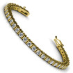 3.00CT round cut diamonds tennis bracelets , picture number 0