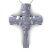 0.75CT round cut diamonds religious pendants , picture number 0