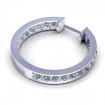 1.50CT round cut diamonds diamond earrings , picture number 1