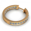 2.00CT round cut diamonds diamond earrings , picture number 1