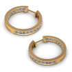 1.50CT round cut diamonds diamond earrings , picture number 2
