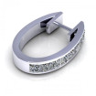 0.60CT princess cut diamonds diamond earrings , picture number 2