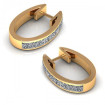 0.60CT princess cut diamonds diamond earrings , picture number 1