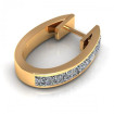 1.00CT princess cut diamonds diamond earrings , picture number 2