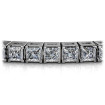 4.00CT princess cut diamonds tennis bracelets , picture number 1