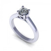 0.55CT cushion cut diamonds solitaire ring , picture number 0