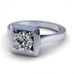 1.25CT round cut diamonds solitaire ring , picture number 1