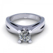 0.35CT cushion cut diamonds solitaire ring , picture number 2