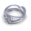0.35CT round cut diamonds solitaire ring , picture number 2