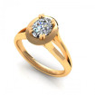 0.35CT oval cut diamonds solitaire ring , picture number 0