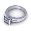 0.75CT princess cut diamonds engagement ring , picture number 2