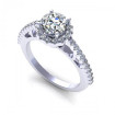 1.15CT round cut diamonds engagement ring , picture number 0