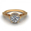 1.85CT round cut diamonds engagement ring , picture number 1