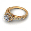 1.85CT round cut diamonds engagement ring , picture number 2