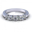 0.85CT round cut diamonds wedding band , picture number 1