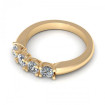 0.85CT round cut diamonds wedding band , picture number 2