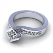 2.05CT princess cut diamonds engagement ring , picture number 2