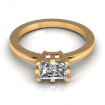 0.55CT radiant cut diamonds solitaire ring , picture number 1