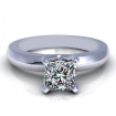 1.00CT princess cut diamonds solitaire ring , picture number 1