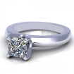 1.00CT princess cut diamonds solitaire ring , picture number 2