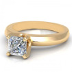1.00CT princess cut diamonds solitaire ring , picture number 2