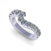 1.30CT round cut diamonds wedding band , picture number 0
