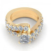 3.15CT princess and round cut diamonds bridal set , picture number 1
