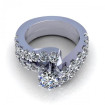 3.15CT round cut diamonds bridal set , picture number 1