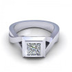 1.25CT princess cut diamonds solitaire ring , picture number 2