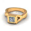 0.80CT princess cut diamonds solitaire ring , picture number 1