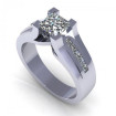 0.80CT princess cut diamonds engagement ring , picture number 0